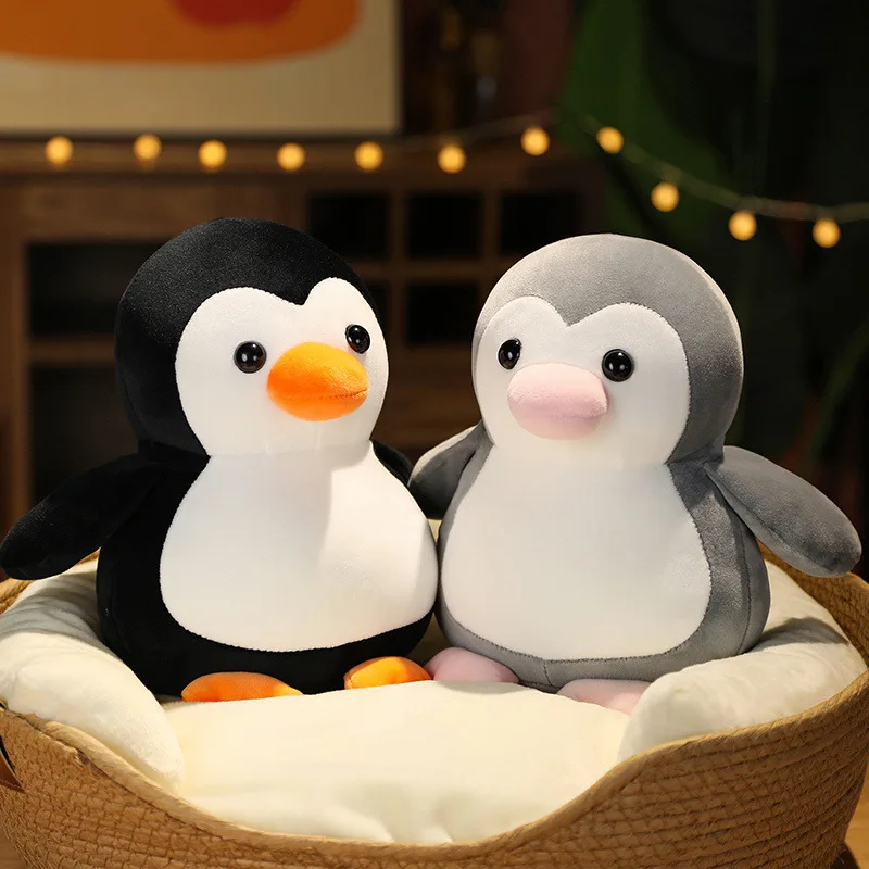 25-35cm Mielas Animacinių filmų Mažai Pingvinas Pliušinis Gyvūnų Įdaryti Lėlės Kawaii Vaikų Dovana Miega, Ramina Mesti Pagalvės